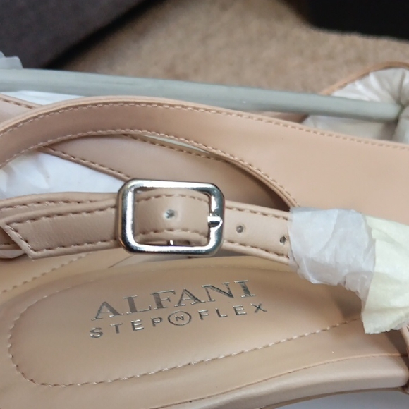 Alfani Nude Slingback Heels - Picture 5 of 7
